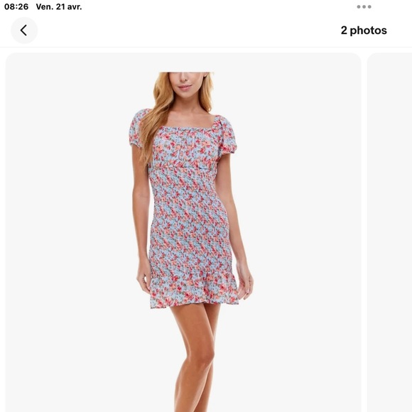 Women floral dress - Picture 1 of 9